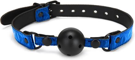 Whipsmart Diamond Ball Gag Blue