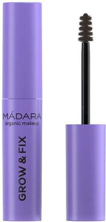 MÁDARA Grow & Fix Tinted Brow Gel #4 DARK BROWN - 4,2 ml