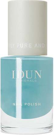 IDUN Minerals Nail Polish Azurit Sky Blue - 11 ml
