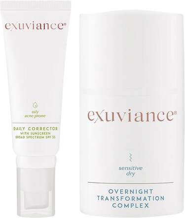 Exuviance Daily Corrector & Overnight Transformation Complex