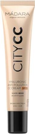 MÁDARA City CC Hyaluronic Anti-pollution CC Cream SPF 15 Beige - 40 ml