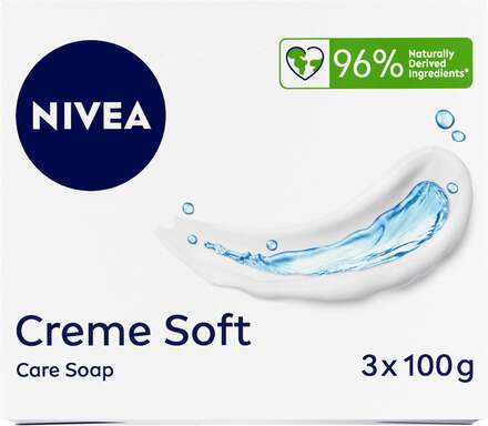 Nivea Creme Soft Soap 3x - 100 g
