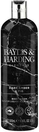 Baylis & Harding Elements Body Wash Dark Amber & Fig - 500 ml