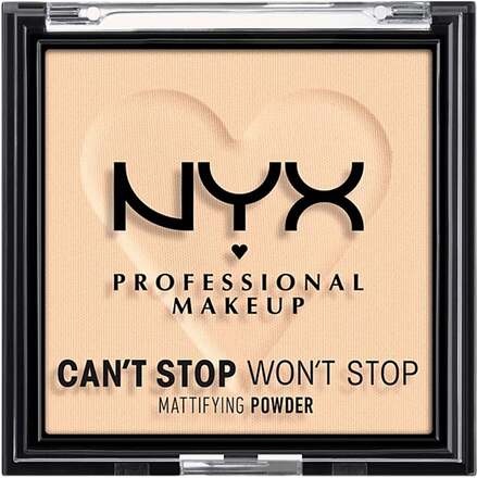 NYX Professional Makeup Can’t Stop Won’t Stop Mattifying Powder Light - 6 g