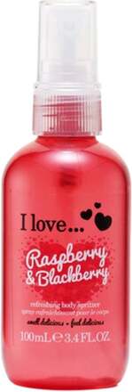 I Love Raspberry & Blackberry Refreshing Body Spritzer - 100 ml