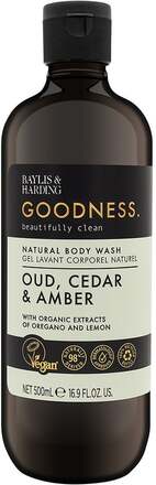 Baylis & Harding Goodness Oud, Cedar & Amber Body Wash 500 ml