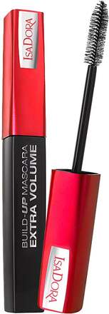 IsaDora Build-Up Mascara Extra Volume 01 Super Black - 12 ml