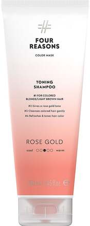 Four Reasons Toning Shampoo Rose Gold - 250 ml