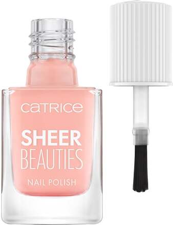 Catrice Sheer Beauties Nail Polish Peach For The Stars 050