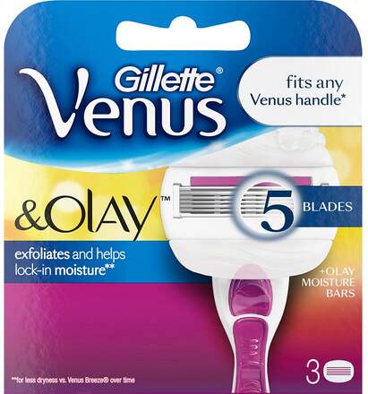 Gillette Venus & Olay Sugarberry 3-Pack