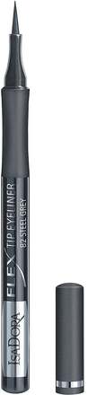 IsaDora Flex Tip Eyeliner Steel Grey - 1 ml