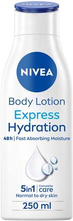 Nivea Express Moisturising Body Lotion Normal to Dry Skin - 250 ml