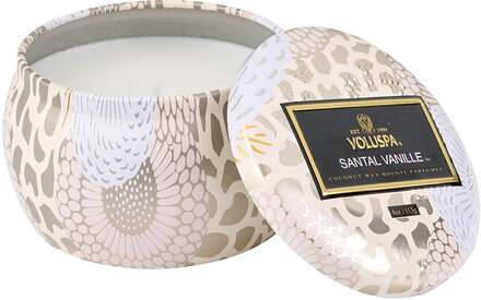 Voluspa Santal Vanille Decorative Tin Candle - 113 g