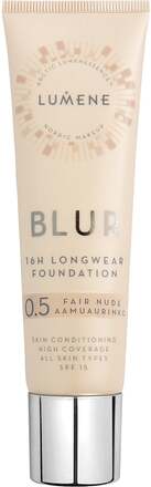 Lumene Blur 16H Longwear Foundation SPF15 0.5 Fair Nude - 30 ml