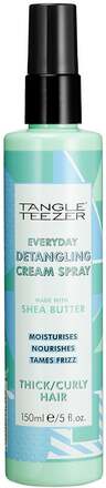 Tangle Teezer Everyday Detangling Cream Spray For Thick / Curly Hair - 150 ml