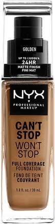 NYX Professional Makeup Can't Stop Won't Stop Foundation Golden - 30 ml