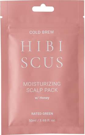 Rated Green Cold Brew Hibiscus Moisturizing Scalp Pack w/ Honey 50 ml
