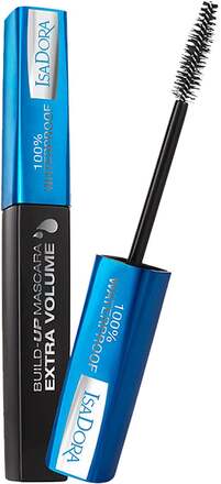 IsaDora Build-Up Mascara Extra Volume Waterproof 20 Black - 12 ml