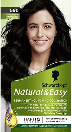 Schwarzkopf Natural & Easy 590 Svart