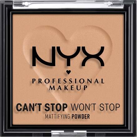 NYX Professional Makeup Can’t Stop Won’t Stop Mattifying Powder Tan - 6 g