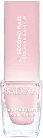 IsaDora Second Nail Hardener & Nail Shield Pink - 6 ml