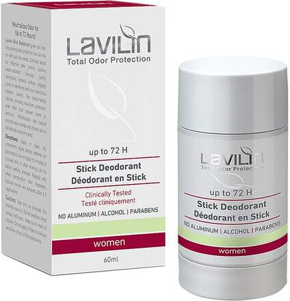 Lavilin 72 h Deodorant Stick For Women With Probiotics - 60 ml