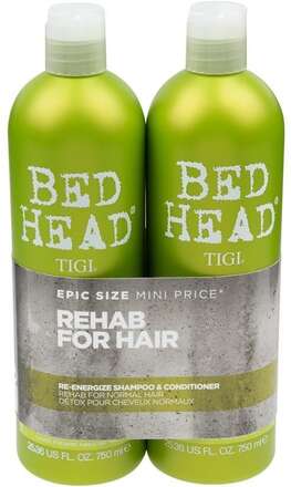 TIGI Bed Head RE-Energize Duo Shampoo & Conditioner - 750 ml