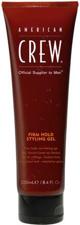 American Crew Firming Hold Gel Tube Firm Hold, Non-Flaking Gel - 250 ml