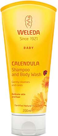 Weleda Calendula Shampoo & Body Wash - 200 ml