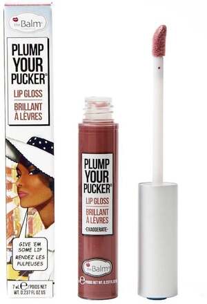 the Balm Plump Your Pucker Lip Gloss Exaggerate