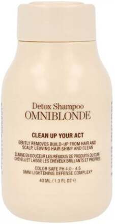 Omniblonde Clean Up Your Act Detox Shampoo 300 ml