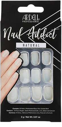 Ardell Nail Addict Natural Squared