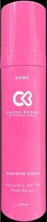 Cocoa Brown Sunshine Serum - Hyaluronic Self-Tan Body Serum Dark - 120 ml