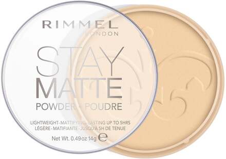 Rimmel London Stay Matte Pressed Powder Transparent 001 - 14 g
