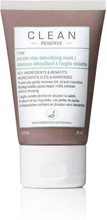 CLEAN Reserve Purple Clay Detoxifying Face Mask 59 ml