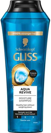 Schwarzkopf Gliss Moisture Shampoo Aqua Revive for Dry Hair to Normal Hair
