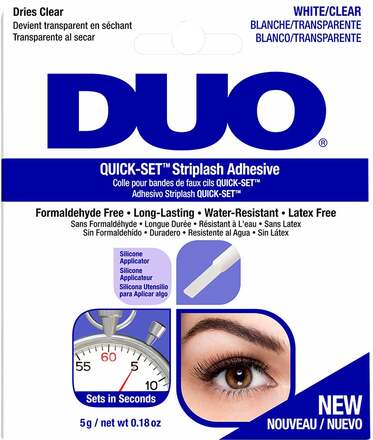 Andrea DUO Quick-set Brush-on Adhesive Clear 5 g