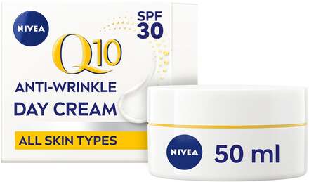 Nivea Q10 Power Firming Day Cream SPF30 Anti-Wrinkle Moisturizing Day Cream SPF30 - 50 ml