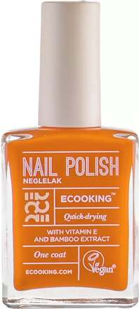 Ecooking Nail Polish Orange - 15 ml