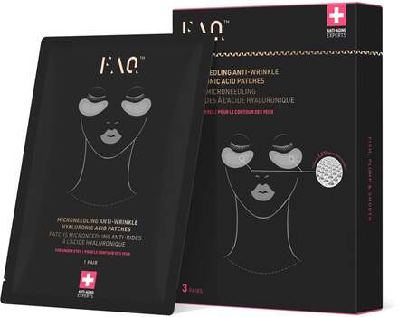 FAQ Swiss Microneedling Anti-Wrinkle Hyaluronic Acid Patches For Under Eyes