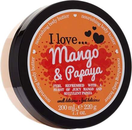 I Love Mango & Papaya Nourishing Body Butter - 200 ml