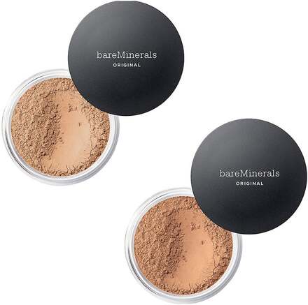 bareMinerals Original Loose Mineral Foundation Duo Medium Beige + Medium Tan