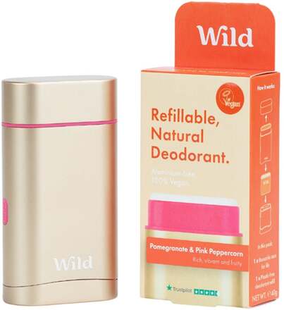 Wild Deo Pomegranate & Pink Peppercorn Gold Case - 40 g