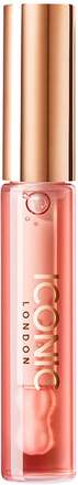 ICONIC London Lustre Lip Oil She-s a Peach, Coral - 6 ml