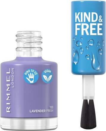Rimmel London Kind & Free Clean Nail Polish 153 Lavender