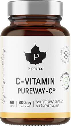 Pureness C-vitamin PUREWAY-C® 60 kapslar