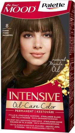 MOOD Hair Colour 4 in 1 No. 8 Light Brown