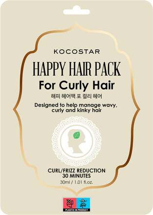 Kocostar Happy Hair Pack For Curly Hair 30 ml