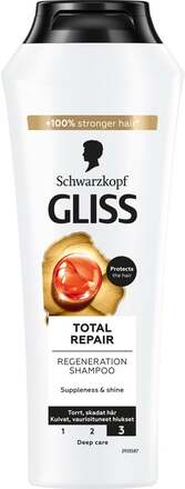 Schwarzkopf Gliss Regeneration Shampoo Total Repair for Dry Hair & Damaged Hair