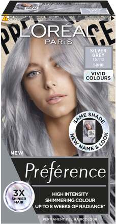 L'Oréal Paris Préférence Vivids Silver Grey 10.112